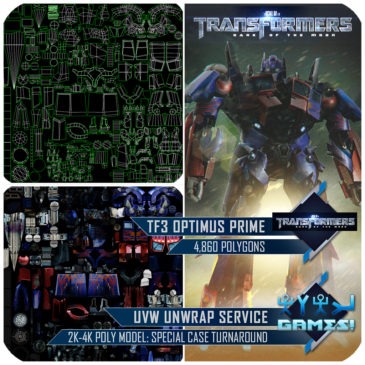 UVW Unwrap: 2k-4k (Special Case)